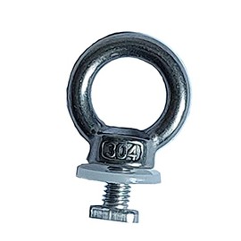 GAO Flora 12 Ring Nuts with Hammer Head Screw M6 Stainless Steel for Plant Holders in Greenhouse