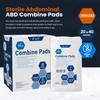 MED PRIDE Nonstick Sterile Abd Combine Pads 5x9 in (5