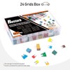 Rustark 250pcs US Grade Automotive Fuses Assortment Kit Standard &