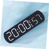 ULTECHNOVO LED Digital Alarm Clock USB Powered Clock for Bedroom