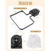 Triangle Corner Strong Suction Cup Drainer Net Holder Drainer Net