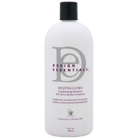 Design Essentials Milk & Honey Neutralizing Conditioning Shampoo – Professional Neutralizing Shampoo with Color Indicator for Relaxed Hair, 32 fl oz