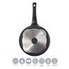 Cheffinger Pancake Pan Diameter 26 cm Induction Cast Aluminium Fried