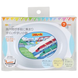 Skater WP4 Bowl, Easy to Scoop, Children's Tableware, Baby, Small Bowl, Plarail 19, 6.5 x 4.4 x 4.5 x 2.0 inches (16.4 x 11.3 x 5 cm)