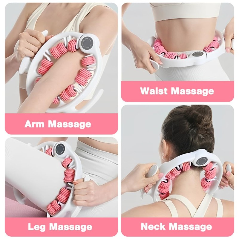HOVCEH Cellulite Massager, Massage Roller Legs, 360° Coverage, Anti Cellulite