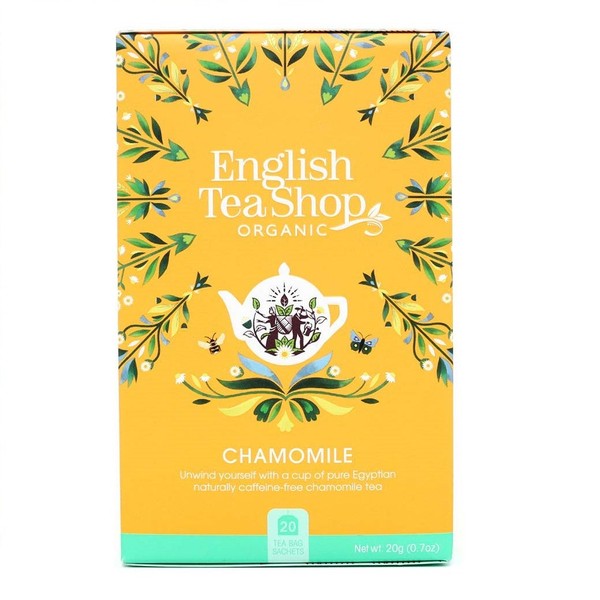 English Tea Shop 20 Organic Chamomile Teabags