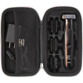 Aproca Hard Travel Storage Case, for King C. Gillette Beard Trimmer and Accessories