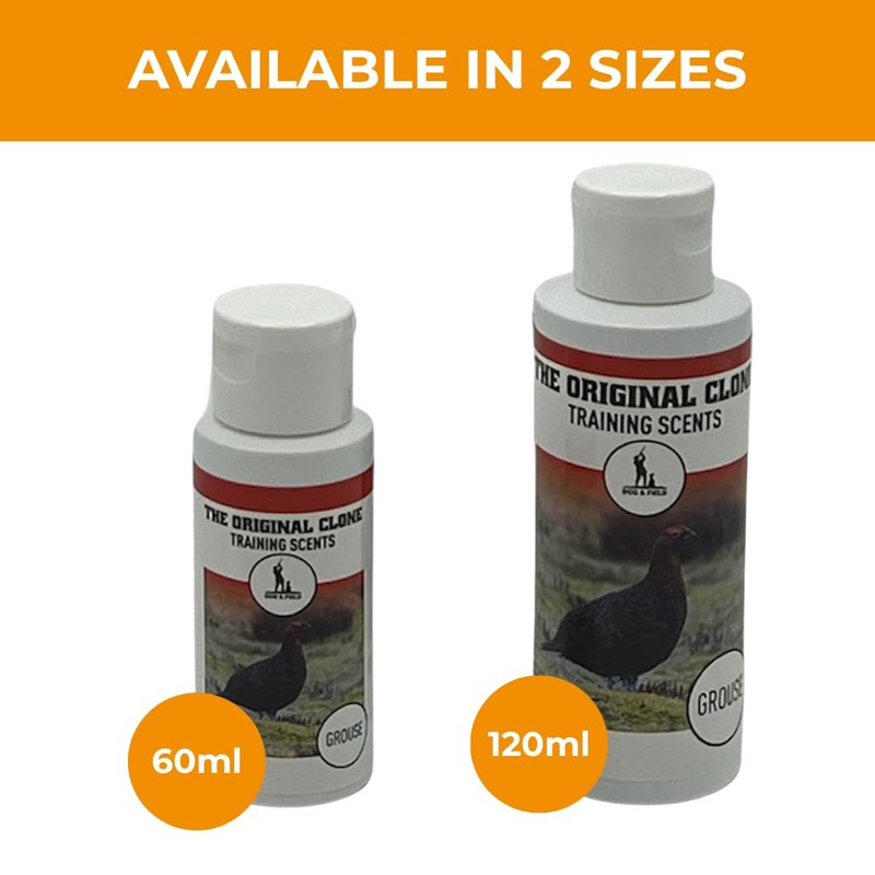 The Original Clone® Dog Training Liquid Scent - Grouse 60ml.