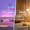 EAGLOD 7W RGBW Color Changing Up Lights Indoor with Remote