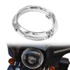 7 Inch Round Headlight Bracket for Harley, Chrome Motocycle Headlight