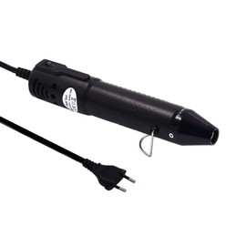 mofa Mini Heat Gun Electric 150 W Mini Shrink Heat Tool Embossing Heat Tool Mini Hot Air Gun DIY Tool (Black)