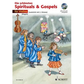 The Most Beautiful Spirituals & Gospels: Arranged Very Easy: arranged very easy. 1-2 violins.