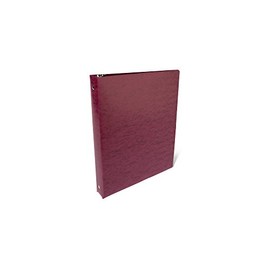 11x8.5 Binder Lanai Fiberboard Panel Featuring a 1" Round Ring -Maroon
