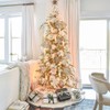 Faux Fur Tree Skirt White Christmas Tree Skirt for Merry