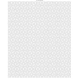 Windowpix 30 x 36 White Seamless Quatrefoil Design Frosted Window Film Privacy Static Cling Film UV Filtering Energy Saving