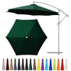 GLDDFDG 9Ft 6 Ribs Patio Umbrella Replacement Canopy (Canopy only),