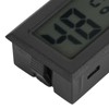 4PCS Mini Embedded Digital Temperature Humidity Meters Gauge Indoor Thermometer