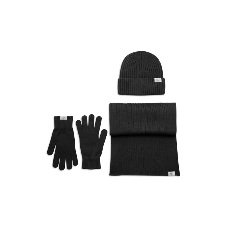 Volkswagen 1K6084303B Winter Set (Hat, Scarf, Gloves) with VW Logo