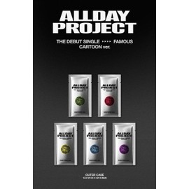 ALLDAY PROJECT FAMOUS Debut Single Album (CARTOON - Random Ver.)