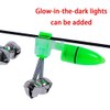 6 PCS Fishing Bells Fishing Alarm Light Luminous Twin Bells