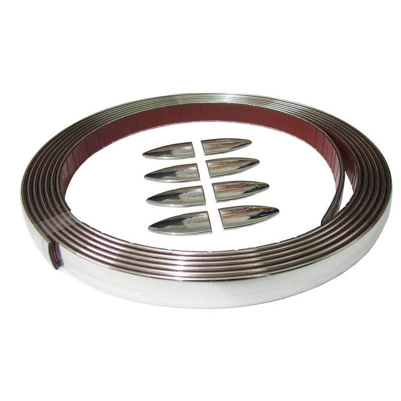 E-TECH Chrome Detail Kit 5mL Roll x 21mm W +