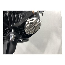 G-Craft 32411 Billet Tappet Cover (Exhaust Side), GROM (JC92), Monkey 125 (JB03), Silver