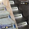 VOLISUN Solar Stair Lights 16 Pack, Solar Step Lights Waterproof
