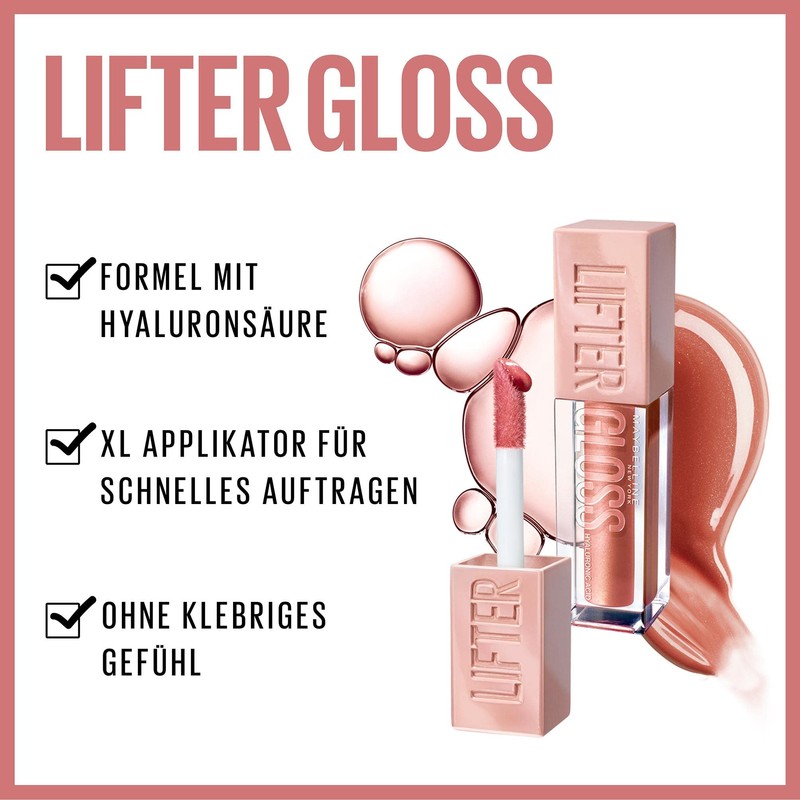 Maybelline New York Glossy Lip Gloss for Fuller Looking Lips,