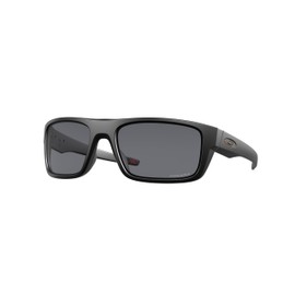 Oakley OO9367 Sunglasses Bundle: OO 9367 936701 Drop Point Matte Black Grey and Eyewear Cleaning Kit