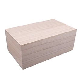 Paulownia Box, Total Paulownia Box for Gifts, S-H Size (Ideal for Storing Japanese Products)