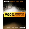 OXILAM H11 LED Bulb H8 H9 Bulbs, 900% Brighter Ultra-Bright,