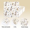 100Pcs Easter Bunny Paper Napkins Rabbits Eggs Disposable Party Napkins
