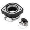 Qiilu 28mm Carburetor Gasket Motorcycle Rubber Carburetor Adapter for VM24