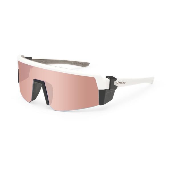 BOMBER SMOKE BOMB ANSI Z87+ Safety Sunglasses:_Polarized - Rose Gold