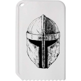Azeeda 'Knight Helmet Front View' Plastic Ice Scraper (IC00042211)