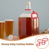 Dexspoeny 2Pcs Carboy Handle, Portable Glass Carboy Handle, Adjustable Heavy
