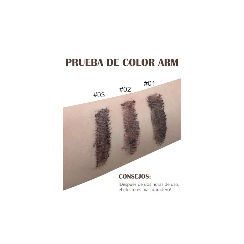 Erinde Gel de Tinte para Cejas de Larga Duración, #2