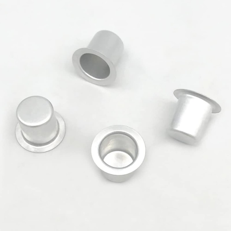 UUYYEO 25 Pcs Metal Candle Cups Holders Candlestick Liners Inserts