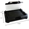MegaChef Dual Surface Reversible Indoor Grill and Griddle with Removable