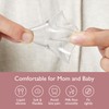 Momcozy Ultra-Thin Nipple Shields, 100% Food-Grade Silicone for Breastfeeding Moms,