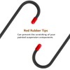 2 PCS Brake Caliper Hanger Hooks with Red Rubber Tips,Auto