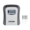 GRIFEMA Key Safe Wall Mounted Police Approved, Lock Box Outdoor