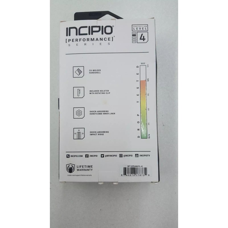 Incipio Performance Series Holster Level 4 for Moto Z Force