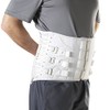 Truform-OTC Lumbosacral Corset, Disc Alignment, Spine Posture, Adjustable Front, Short,