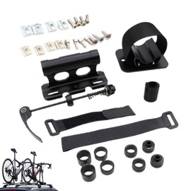 Cycling Fork Mount Bracket, Quick Release Fork Mount, Lightweight Clip Metal Frame Anti Slip Carrier Holder for Storage Transport Trucks SUV Wall Home