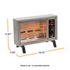 EZ-HEAT Portable Electric Indoor Radiant Wire Element Space Heater with