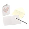 Papyrus Blank Cards with Envelopes, Heart (14-Count)