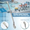 A2Z-SP001 Stainless Steel Double Ended Square & Angled Right Spoon