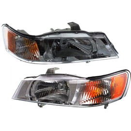 Evan Fischer Driver and Passenger Side Headlight for Honda Odyssey 1999-2004 Halogen Without bulb(s) Replaces# 33151S0XA01 33101S0XA01
