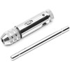 QISF Adjustable Ratchet Tap Wrench，T-Handle Threading Wrench for Metric M5-M12